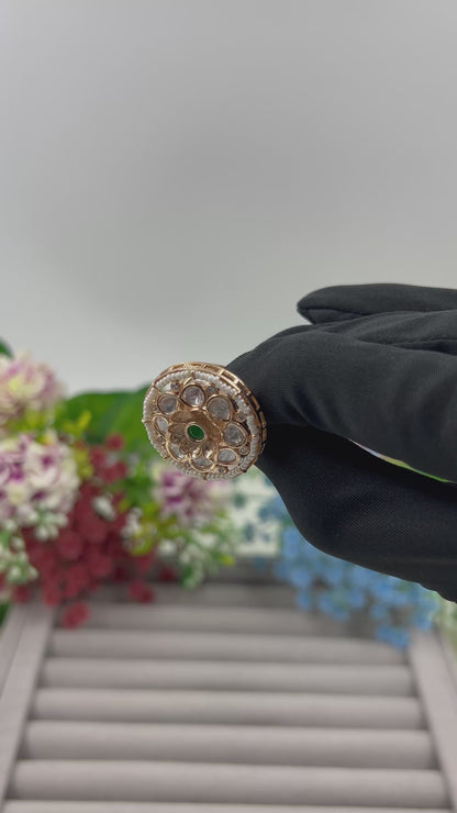 Grace Moissanite Ring (Adjustable)