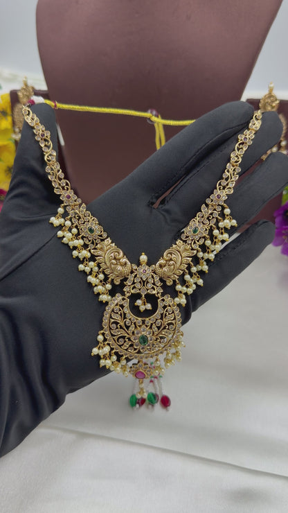Pooja Premium Traditional Necklace