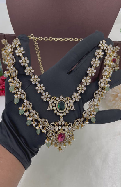 Shrevali Layered Moti Necklace