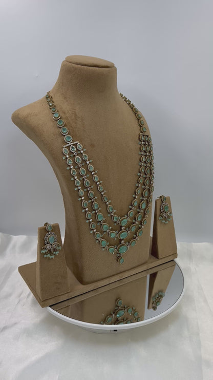 Aura Long Layered Ad Necklace