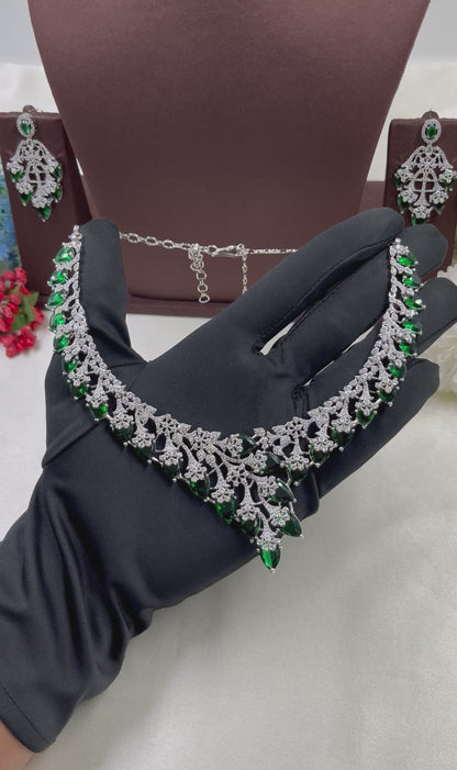 Shreya Premium American Diamond Necklace
