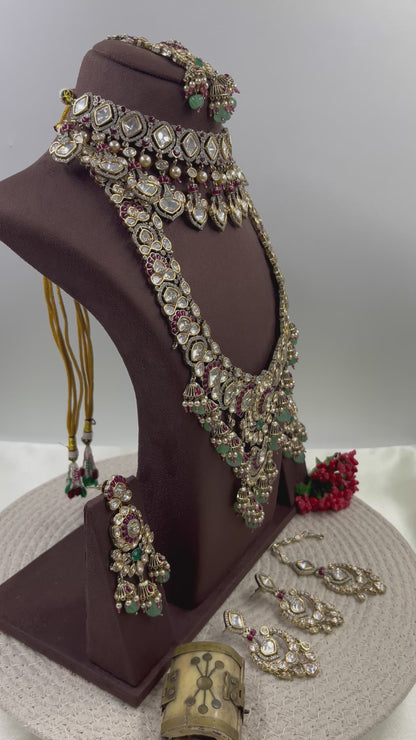 Stuti Victorian Moissanite Premium Combo Set