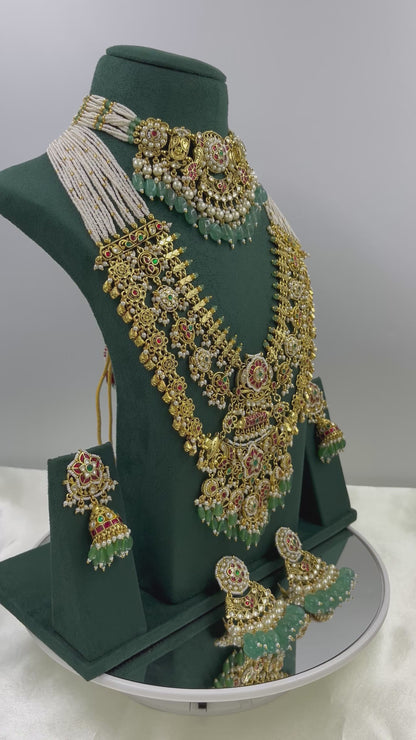 Rupmati Pachi Kundan Combo Set