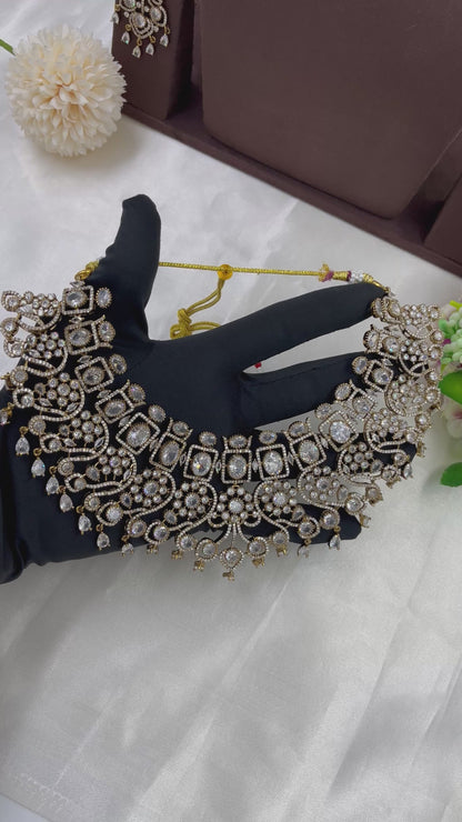 Vanshika Premium AD Chokar Necklace