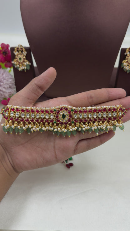 Sai Kundan Choker Set