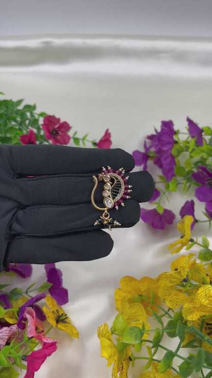 Kamini Moissanite Nose Ring