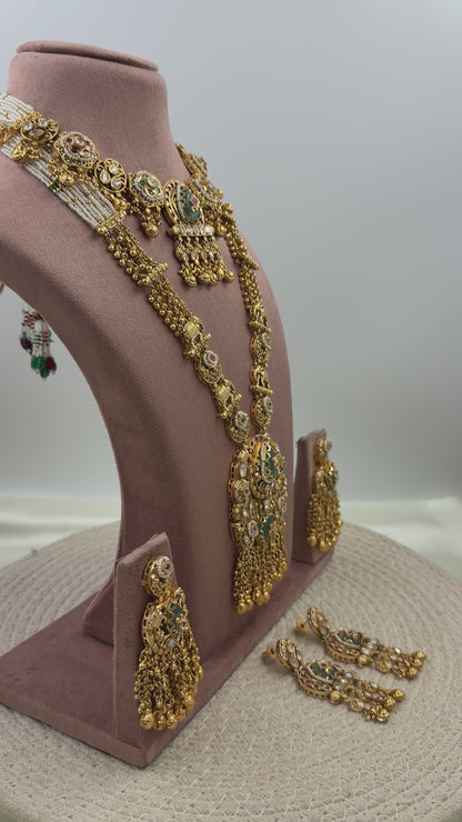 Siddhi Heritage Chorski Combo Necklace Set