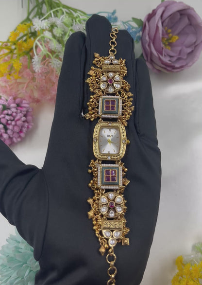 Shreya Heritage Watch Bracelet