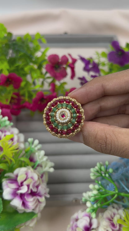 Swati Heritage Ring (Adjustable)