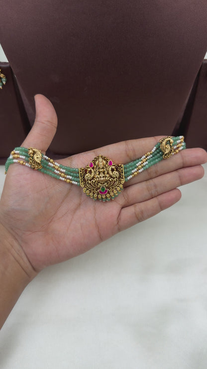 Navya South Indian choker Necklace Set