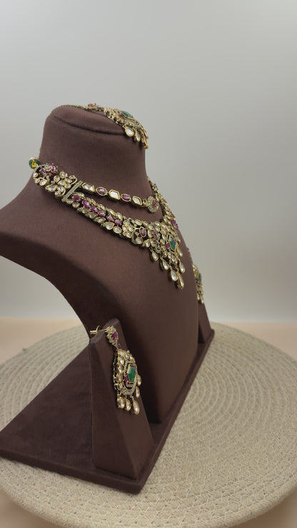 Rukmini Victorian Necklace Set