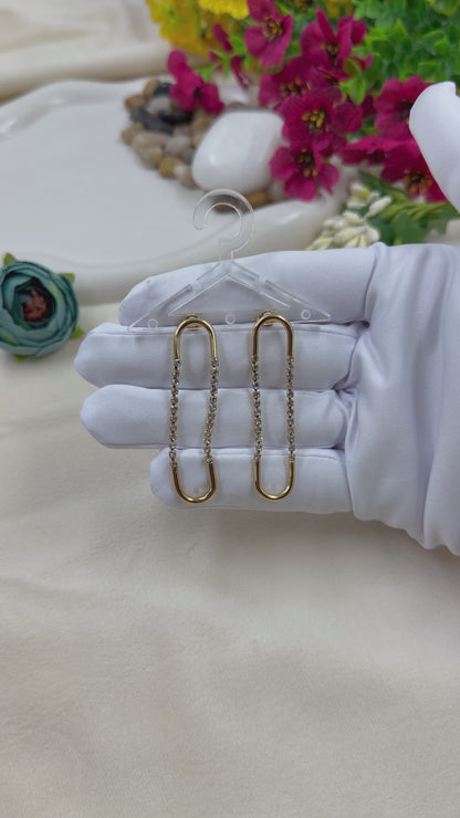 Lauren Anti-Tarnish Stainless Steel Earing