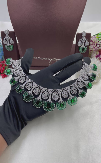 Yogita Premium American Diamond Necklace