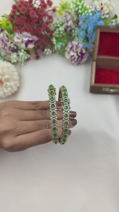 Anusha Victorian Bangles (Openable)