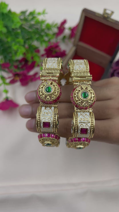 Harshita Chorski Bangles (Openable)