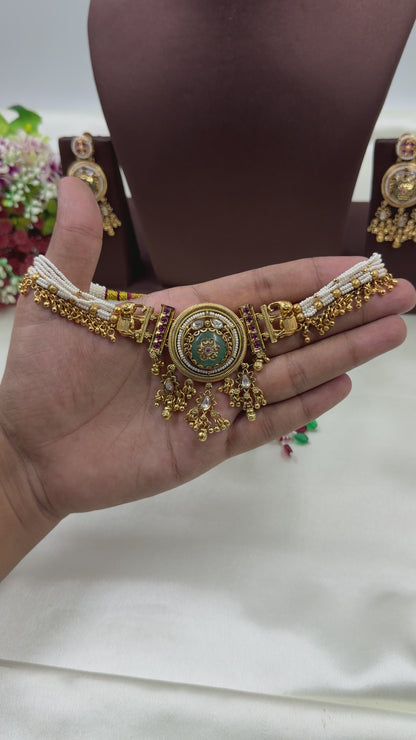 Gunika Heritage Choker Set