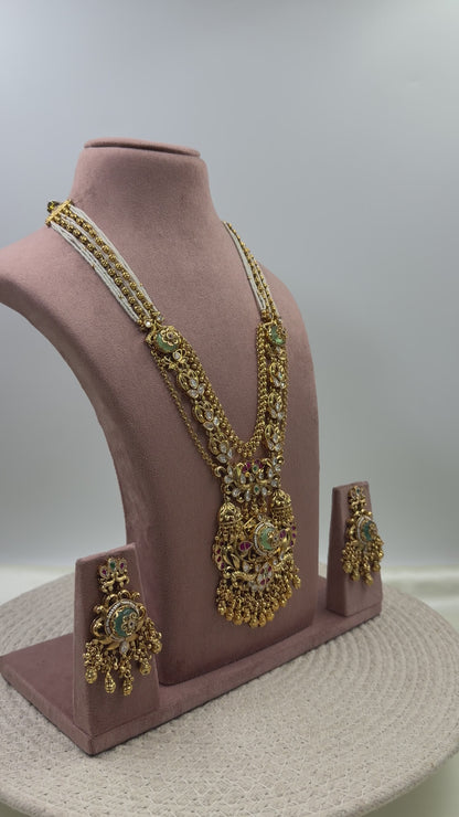 Aarika Heritage Long Necklace Set