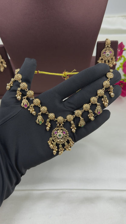 Ritu Heritage Delicate Necklace Set