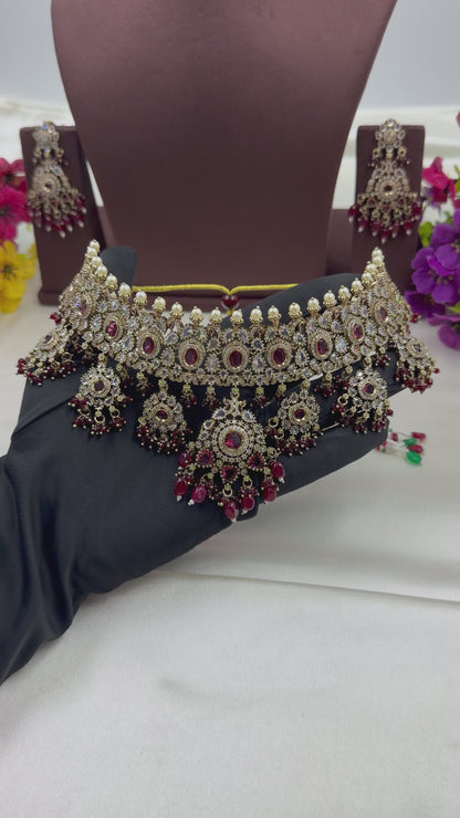 Sakshi Victorian Premium Choker Set