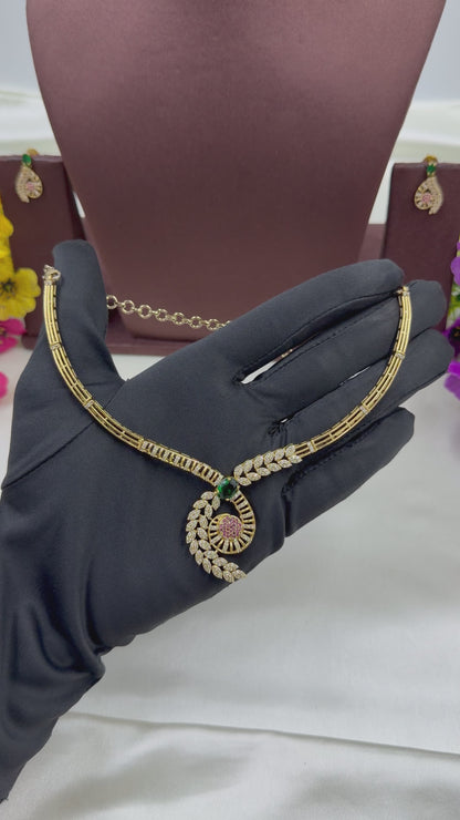 Unnati Victorian Hasli Necklace
