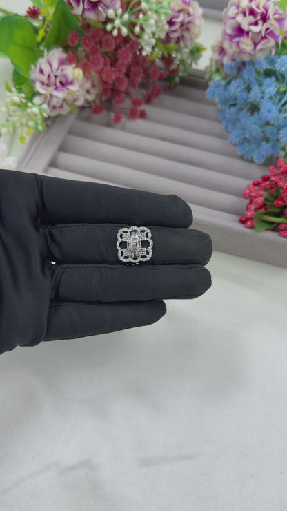 Minal American Diamond Ring (Adjustable)