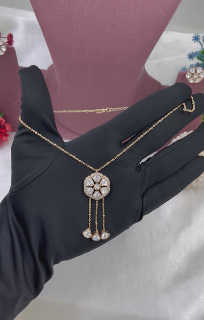 Vilina Moissanite Chain Pendant