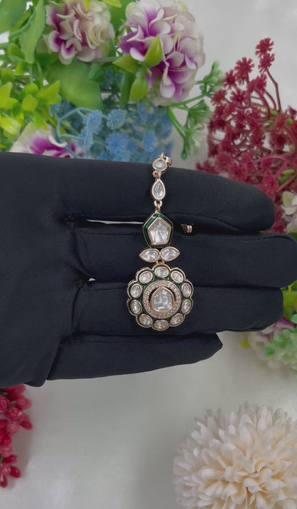 Lalita Premium Moissanite Mang Tika