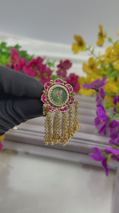 Ishani Heritage Chorski Ring (Adjustable)