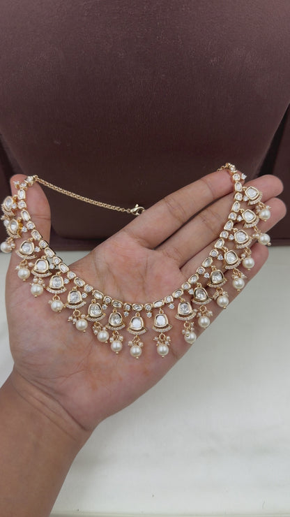 Isabella Moissanite Necklace Set