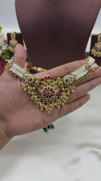 Harshita Heritage Choker Set