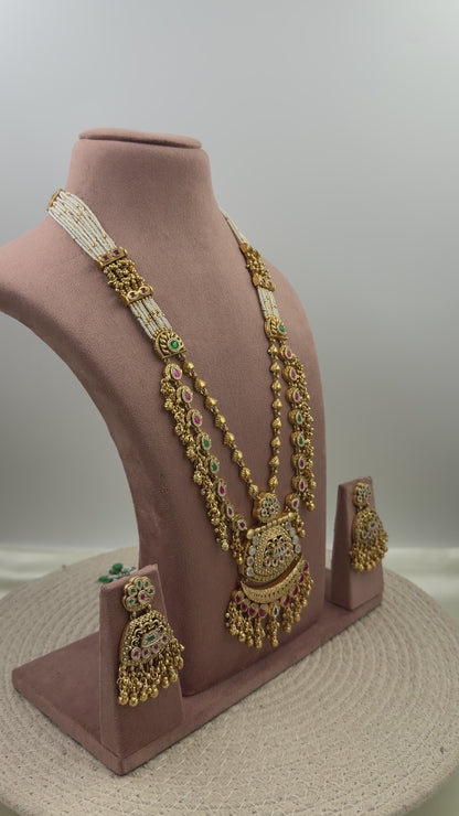 Sonakshi Chorski Heritage Long Necklace Set