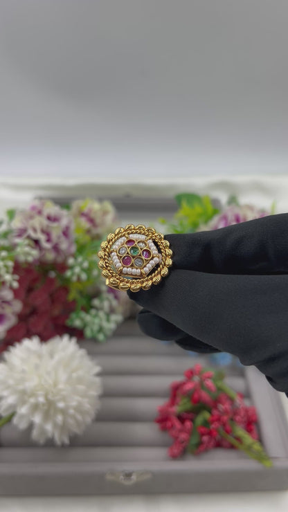 Sarikha Heritage Finger Ring (Adjustable)