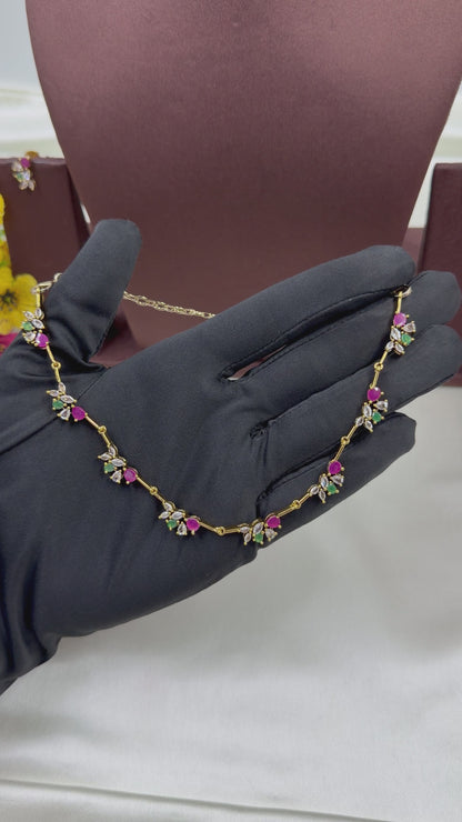 Vinita Victorian Delicate Necklace