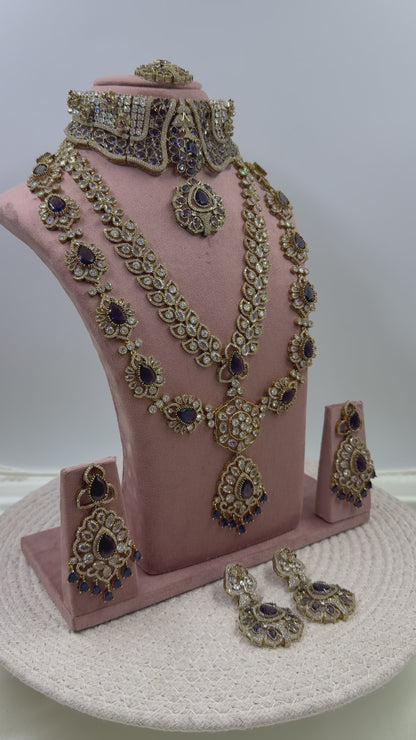 Poorvi Victorian Premium Combo Set