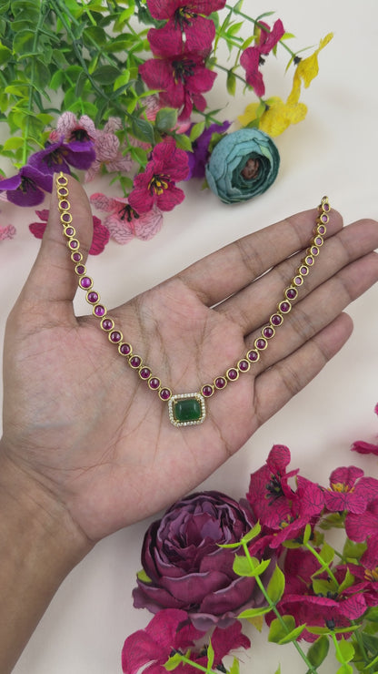 Purvi Victorian Delicate Necklace