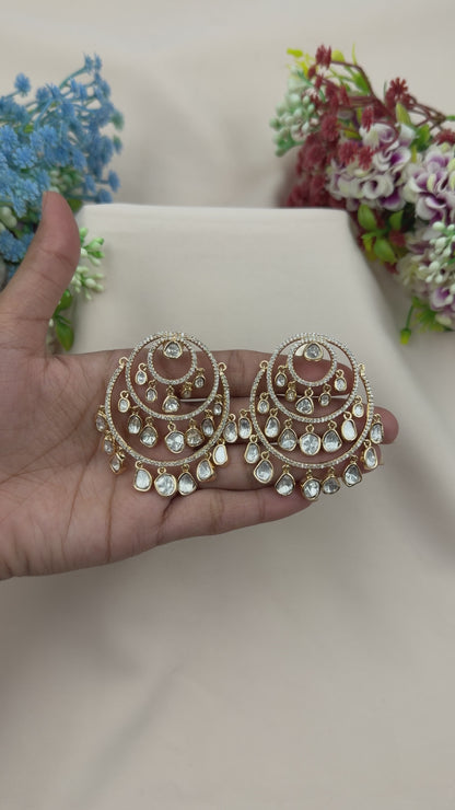 Advika Moissanite Earrings