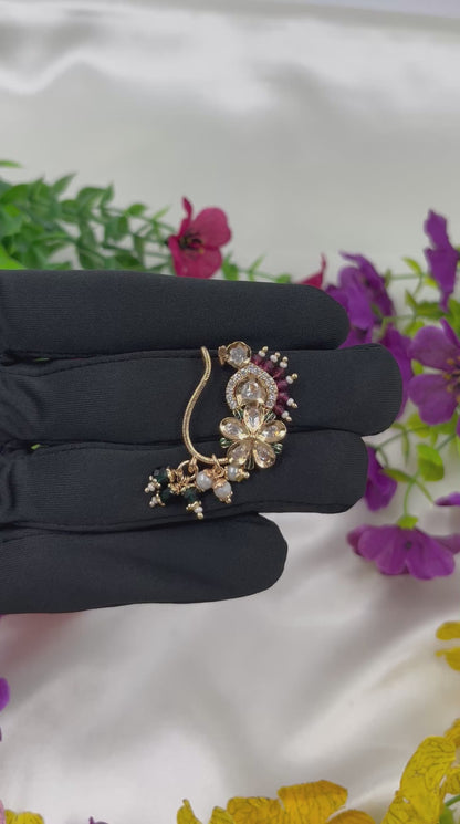 Julia Moissanite Nose Ring