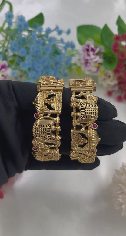 Haathi Rajwadi Bangles