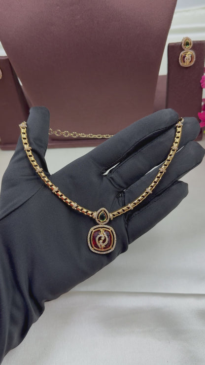 Janvi Victorian Traditional Necklace