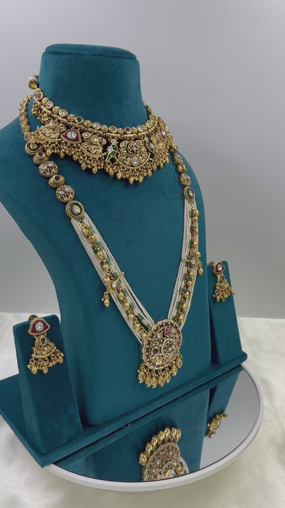 Tara Heritage Semi Bridal Set