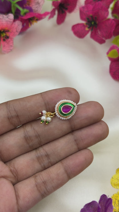 Yashvi Traditional Indian Nose Ring