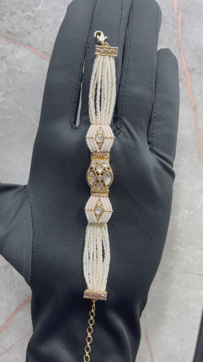 Warsha Moissanite Moti Bracelet