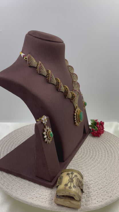 Razia Victorian Ad Necklace