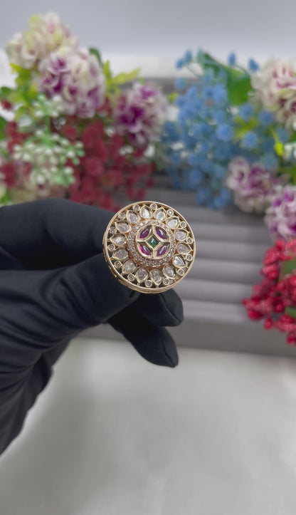 Mukti Moissanite Premium Ring