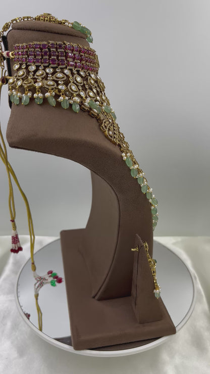 Gulzaar Premium Victorian Combo Bridal set
