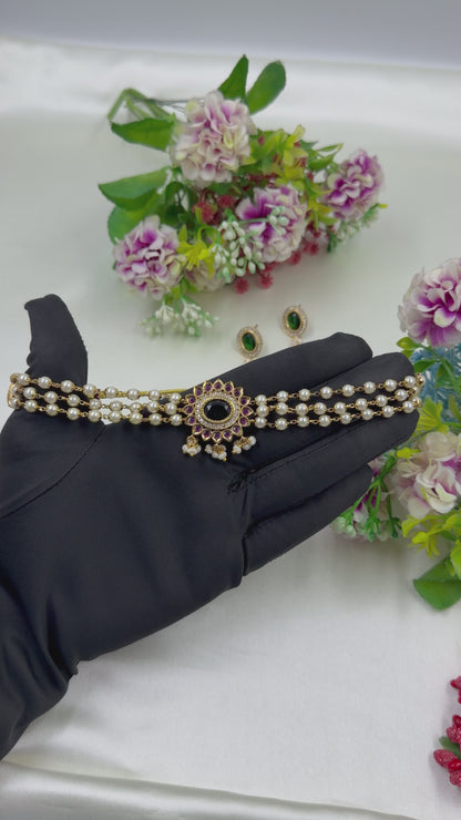 Ambika Victorian Traditional Choker