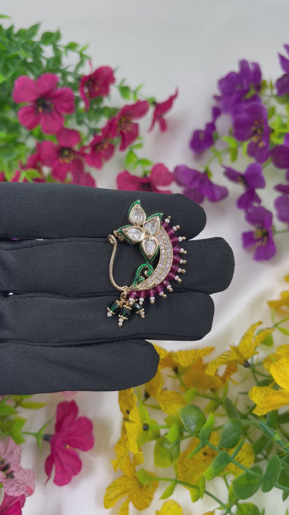 Isha Moissanite Noise Ring
