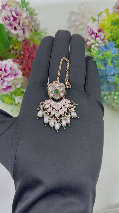Mudita Moissanite Mang Tika