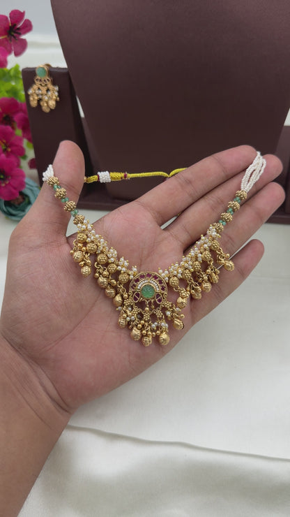 Richa Premium Chorski Necklace Set