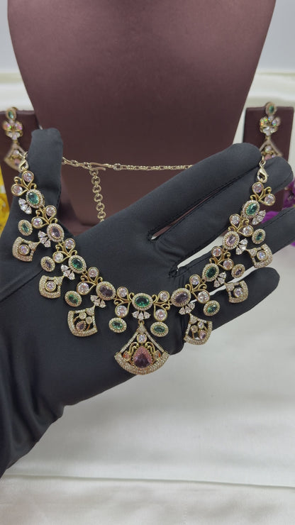 Prachi Premium Victorian Necklace